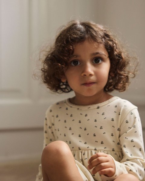Dress Lil'Atelier with floral pattern (2-7 years)