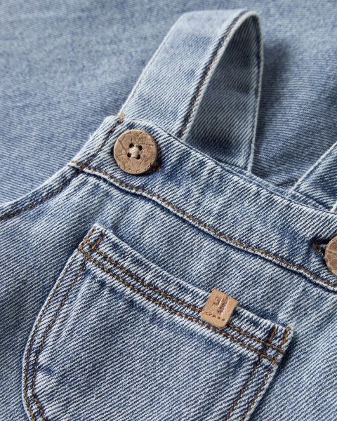 Denim overall Lil'Atelier organic cotton (6-12 months)