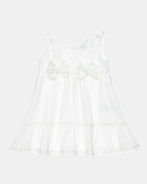 Set with dress with embroidery and lace (3-18 months)
