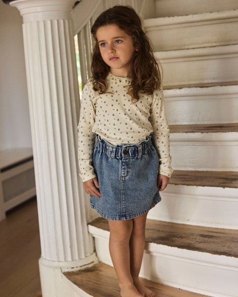 Φούστα τζιν Lil'Atelier organic cotton (2-7 ετών)