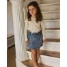 Denim skirt Lil'Atelier organic cotton (2-7 years)