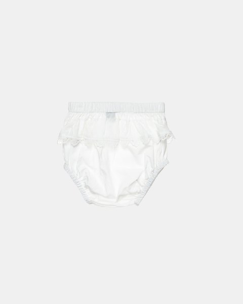Set with dress with embroidery and lace (3-18 months)