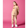 Tracksuit velour with embroidery and sequins (6-14 years)