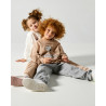 Tracksuit cotton fleece blend Snoopy with embossed design (12 months-8 years)