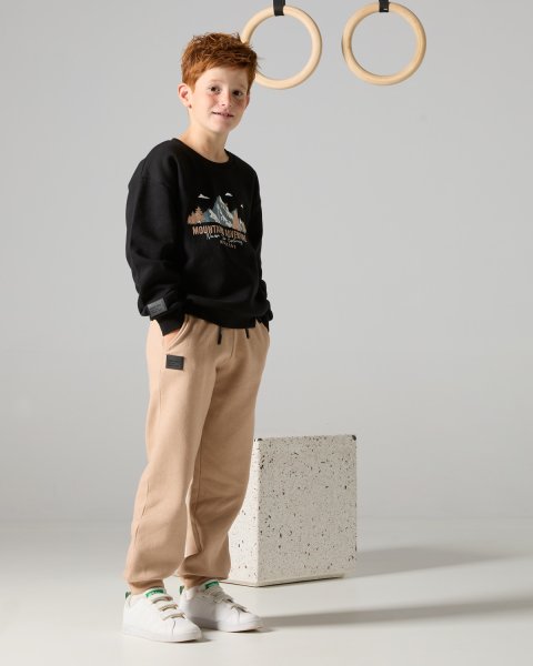 Tracksuit cotton fleece blend Moovers with embroidery (6-14 years)