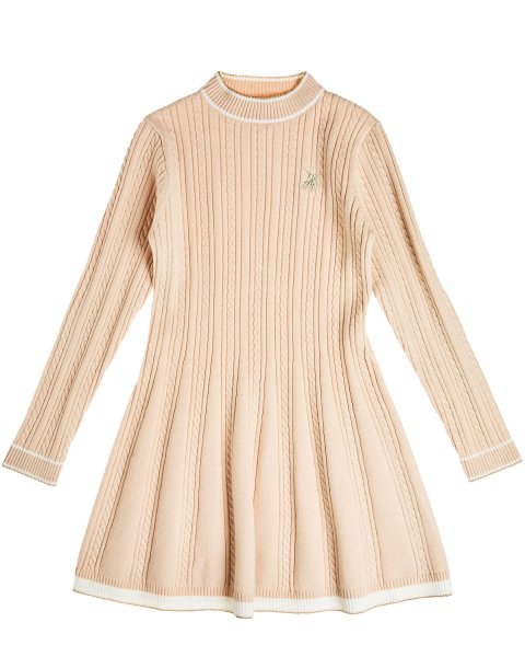Knitted dress Greenwich Polo Club with embroidery (6-16 years)