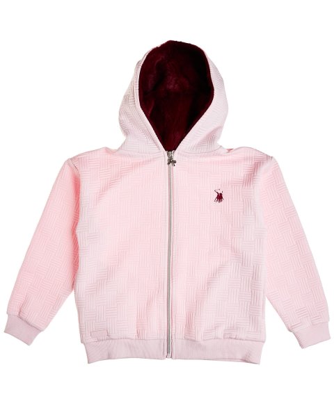 Zip hoodie Greenwich Polo Club with embroidery (2-14 years)