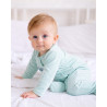 Babygrow velour Tender Comforts with embroidery (1-12 months)