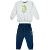 Lightweight tracksuit Moovers with embossed elements (18 months-5 years)