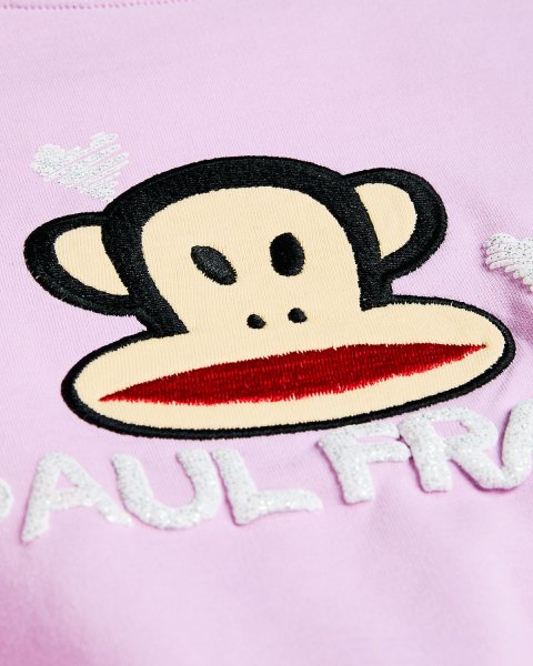 Sweatshirt cotton fleece blend Paul Frank with embroidery (12 months-5 years)