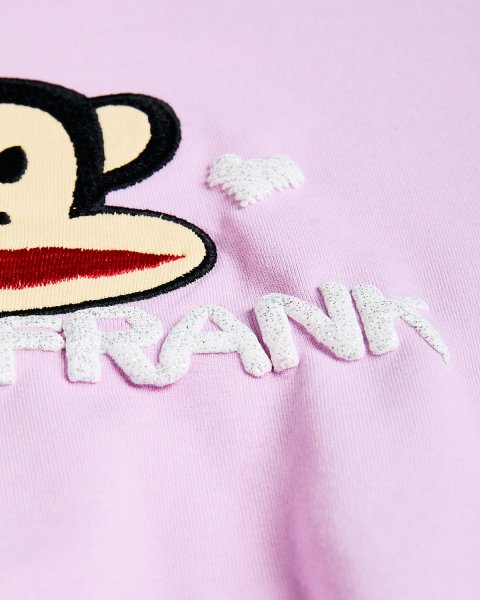 Sweatshirt cotton fleece blend Paul Frank with embroidery (12 months-5 years)