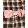 Dress Greenwich Polo Club with pleats and bow (18 months-5 years)