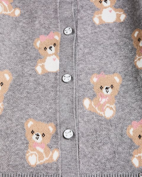 Knitted cardigan Greenwich Polo Club with prints (18 months-5 years)