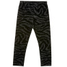 Leggings velour with embossed glitter texture (6-14 years)
