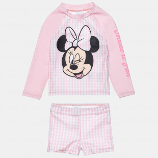 Swimwear Disney Minnie Mouse 2-piece set, sun safe UPF40+ (12 months-3 years)