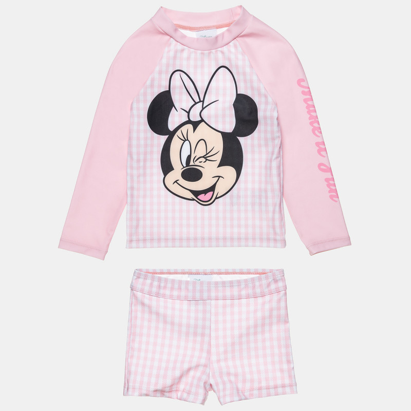 Μαγιό σετ Disney Minnie Mouse αντιηλιακό UPF40+ (12 μηνών-3 ετών)