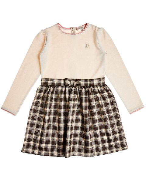 Dress Greenwich Polo Club with embroidery (6-12 years)
