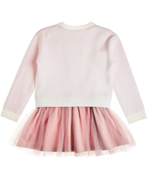 Dress with tulle and sweater (12 months-5 years)