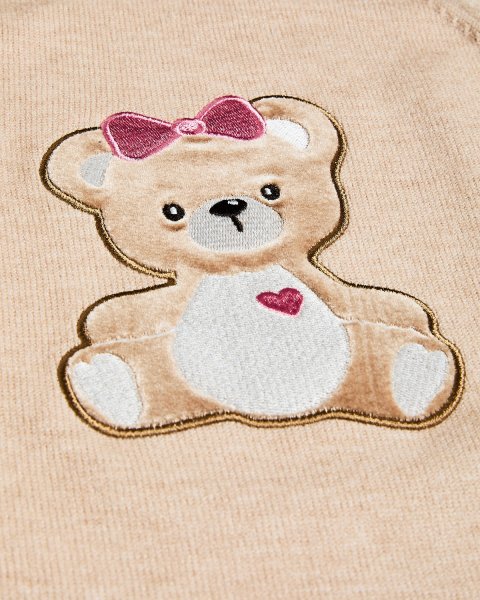 Knitted dress Greenwich Polo Club with embroidery (18 months-5 years)