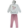 Tracksuit cotton fleece blend Five Star with embossed design (6-14 years)