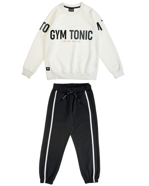 Tracksuit Gym Tonic with embossed design (6-16 years)