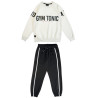 Tracksuit Gym Tonic with embossed design (6-16 years)