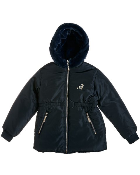 Jacket double-sided with eco fur lining (6-16 years)