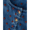 Denim dress Lil'Atelier with embroidery (2-7 years)