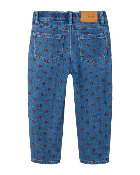 Denim pants Lil'Atelier with embroidery (2-7 years)