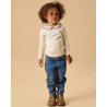 Denim pants Lil'Atelier with embroidery (2-7 years)