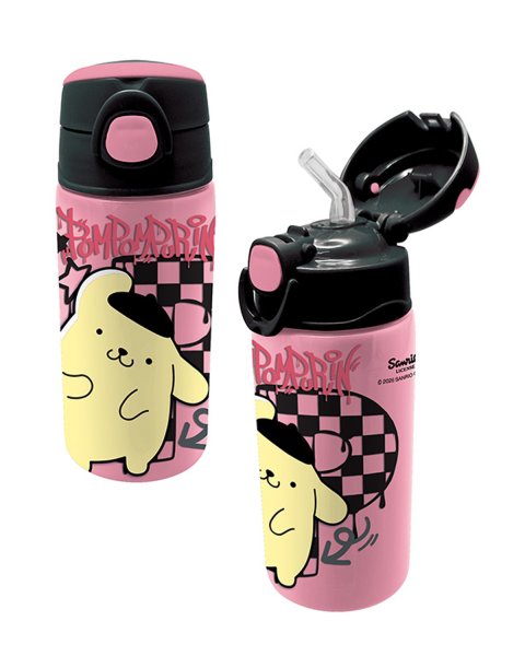 Water bottle with straw Pompompurin 500ml