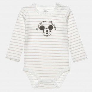 Babygrow Disney Mickey Mouse with stripes (3-9 months)