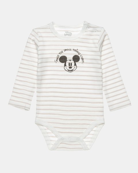 Φορμάκι Disney Mickey Mouse με ρίγες (3-9 μηνών)