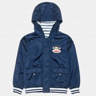 Jacket Paul Frank with embroidery and inner lining with stripes (6-16 years)