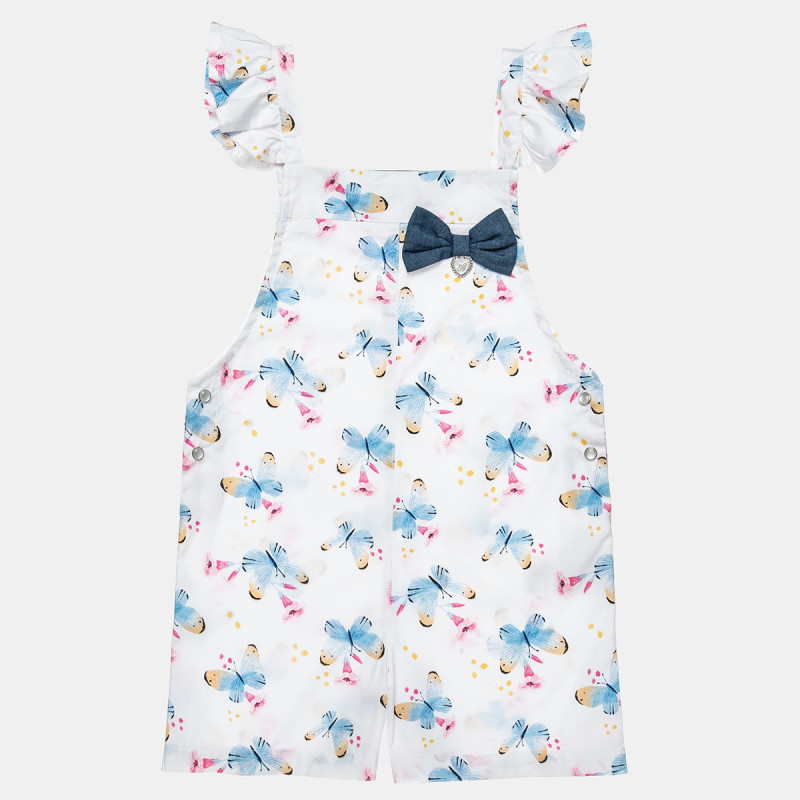 Playsuit with butterfly pattern (12 months-5 years)