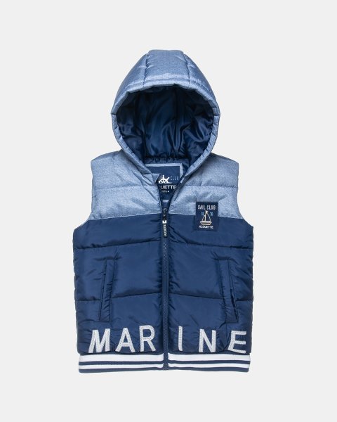 Vest jacket with embroidery (12 months-5 years)