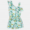 Playsuit with tropical pattern (6-14 years)