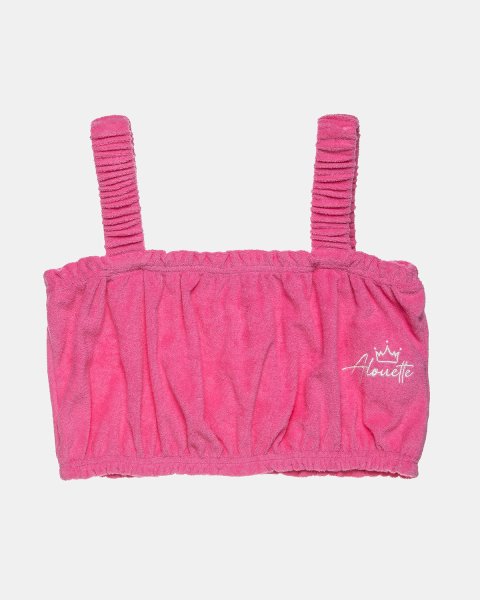 Crop top towel like fabric (6-14 years)