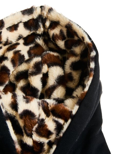 Zip hoodie with eco fur hood (6-16 years)