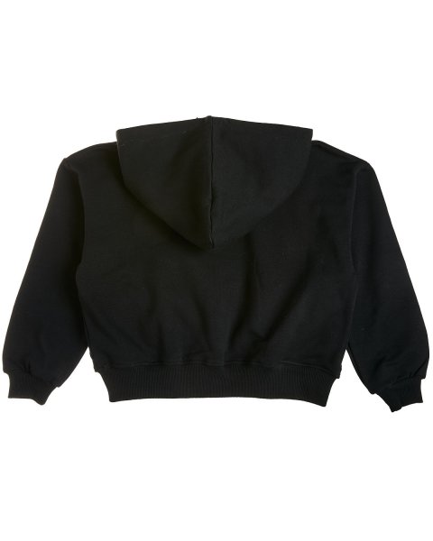Zip hoodie with eco fur hood (6-16 years)