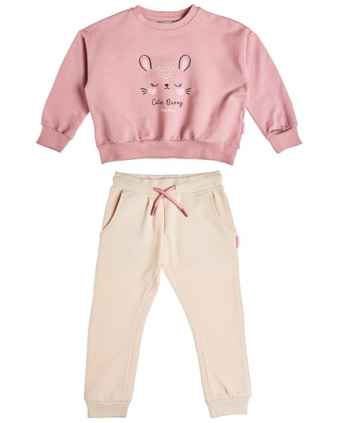 Tracksuit cotton fleece blend Five Star with print (12 months-5 years)