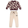 Tracksuit cotton fleece blend Moovers with pattern (6-14 years)