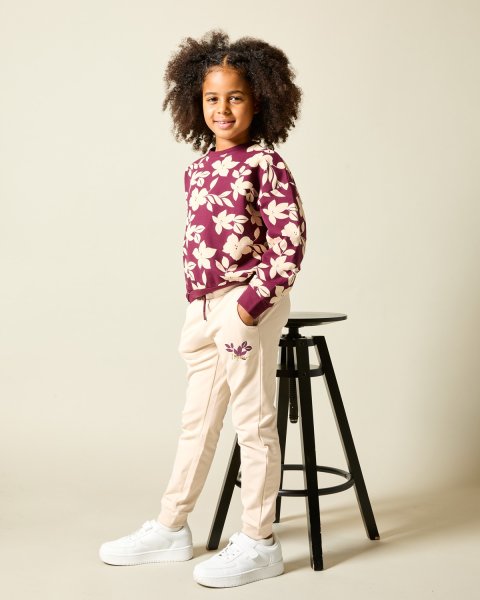 Tracksuit cotton fleece blend Moovers with pattern (6-14 years)