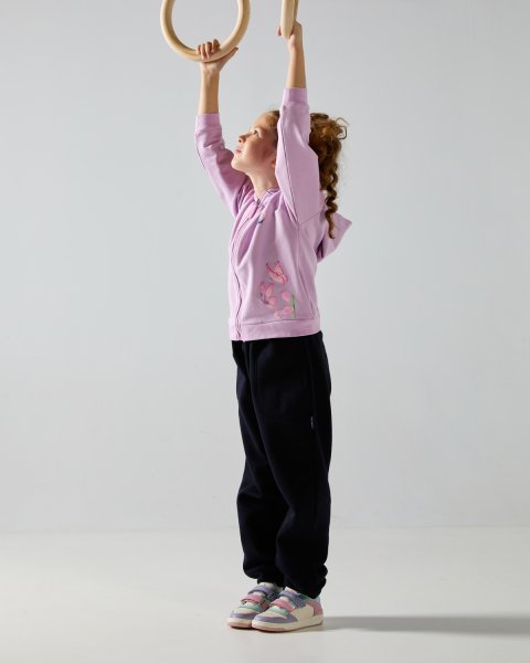 Tracksuit cotton fleece blend Five Star with embossed elements (12 months-5 years)