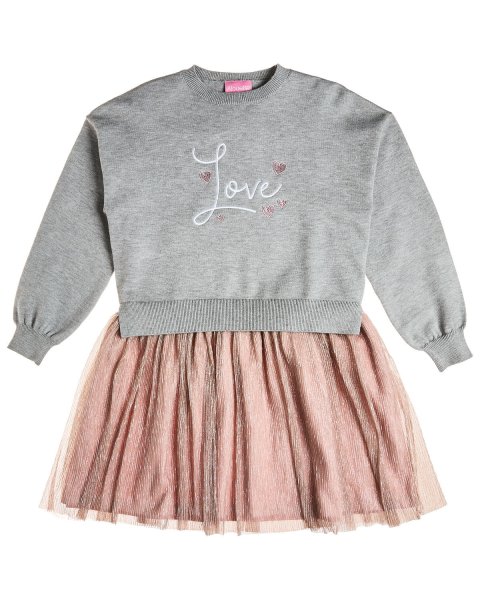 Dress with tulle and sweater (6-14 years)