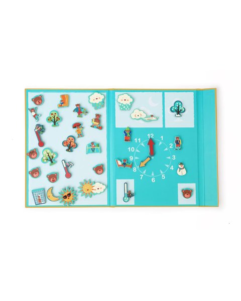 Toy Scratch Magnetic Weather Chart 32pcs (4+ years)