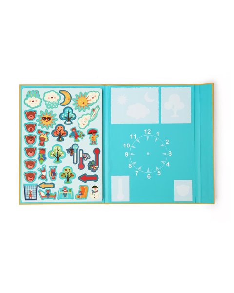 Toy Scratch Magnetic Weather Chart 32pcs (4+ years)