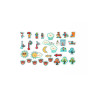 Toy Scratch Magnetic Weather Chart 32pcs (4+ years)