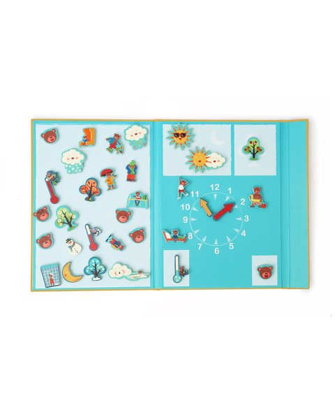 Toy Scratch Magnetic Weather Chart 32pcs (4+ years)
