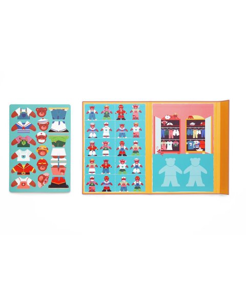 Toy Scratch Magnetic Mix & Match Bear Dress up 18pcs (3+ years)